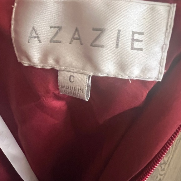 Azazie Red dress for - Picture 7 of 12